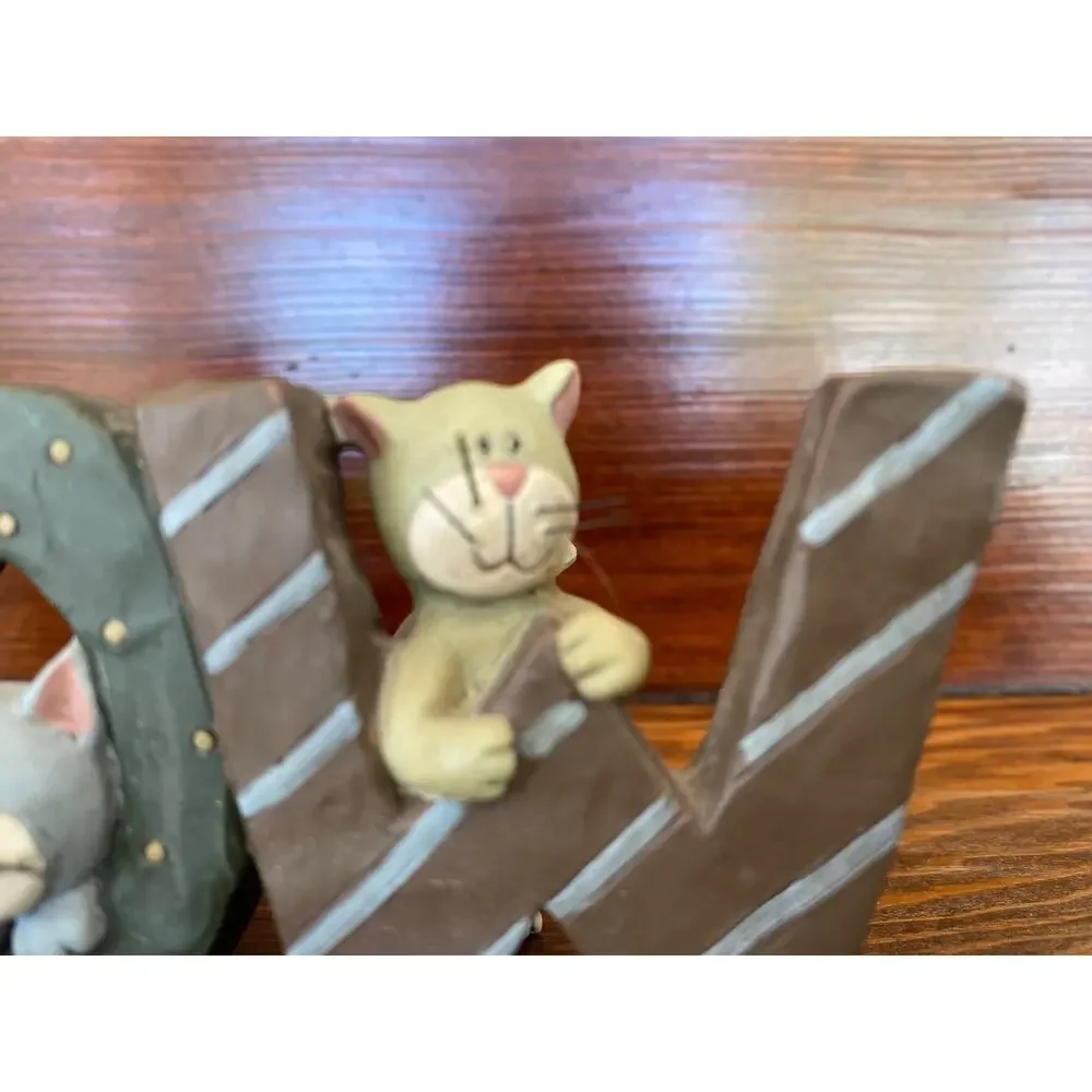MEOW Cats and Cat and Mouse Suzi Skoglund Kitties Cat Kitty Figure 2008